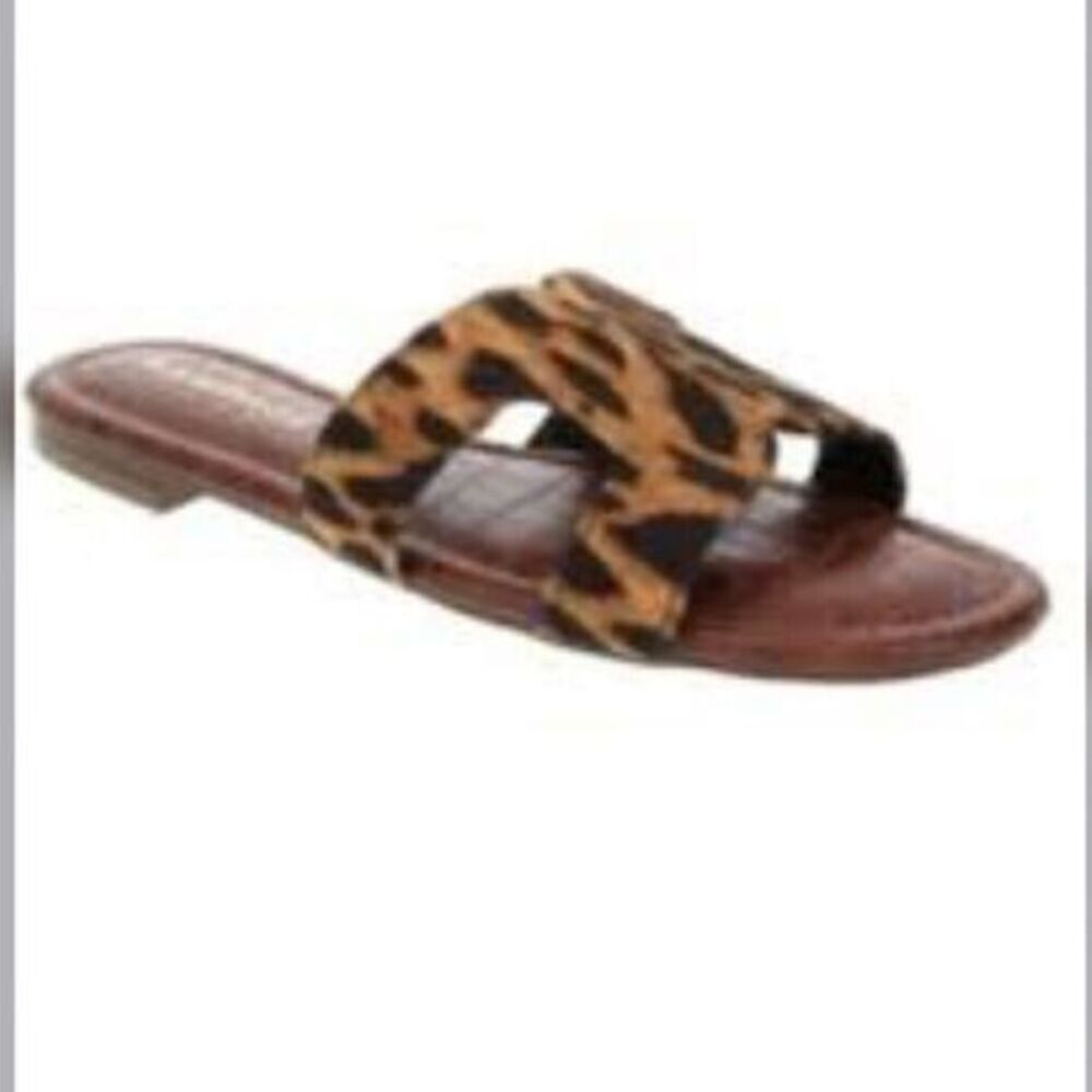 Rampage Sandals 8.5 Cheetah Print Slides NEW # Bag GX